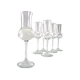 thumbnail image 1 of Bormioli Rocco Riserva 2.75oz Grappa Glass, Set of 6 - Crystal Glass Bareware Essentials for Home and Restaurant Bar, For Serving Champagne, Cocktails, Wine - Dishwasher Safe, 1 of 9