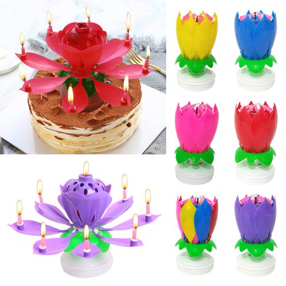 Flowering Birthday Candles