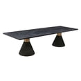 thumbnail image 1 of Rishi Black Rope Rectangular Table, 1 of 4