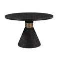 thumbnail image 1 of Rishi Black Rope Round Table, 1 of 4