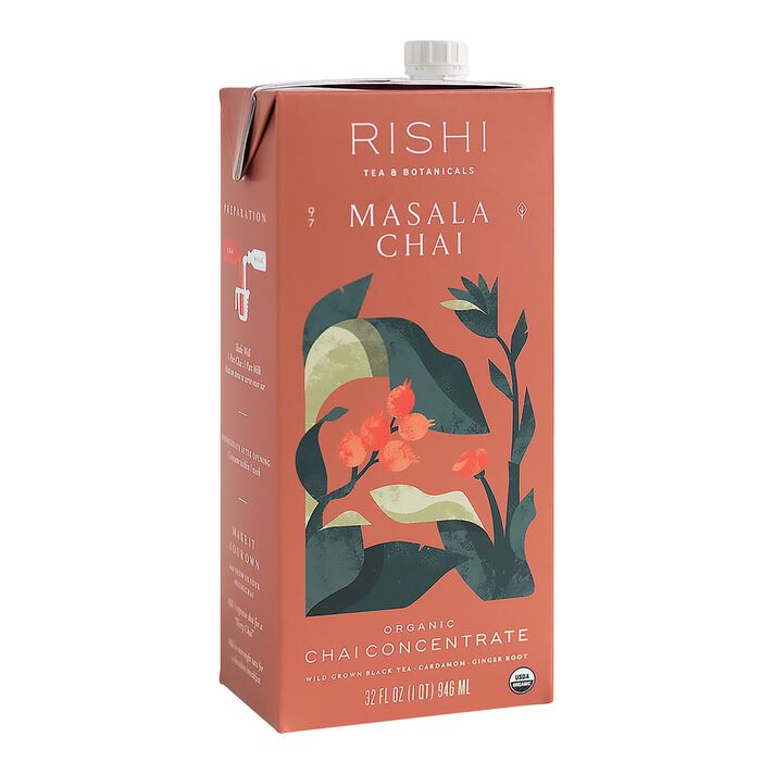 Rishi Masala Chai Tea Concentrate 32 oz Pack of 3