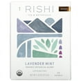 thumbnail image 1 of Rishi Tea Organic Botanical Blend Lavender Mint Caffeine-Free 15 Sachets 1.32 oz (37.5 g) Pack of 4, 1 of 1