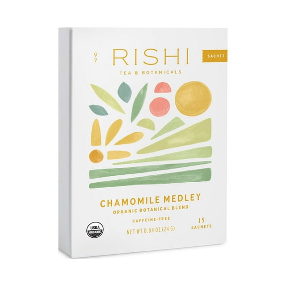 Rishi Tea Organic Chamomile Medley Tea, 15 Sachets