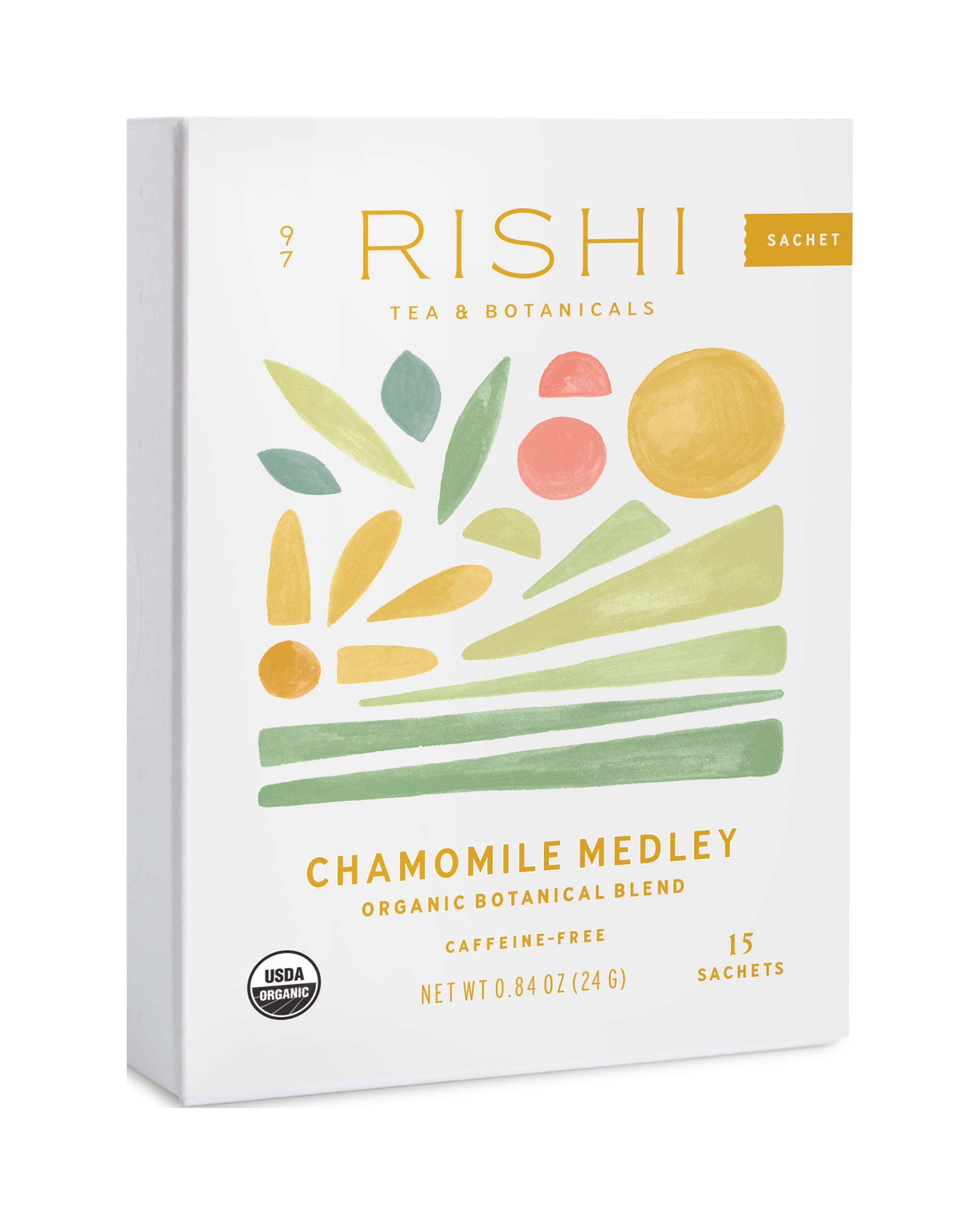 Rishi Tea Organic Chamomile Medley Tea 15 Sachets Walmart