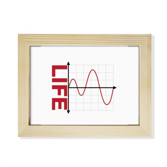 Rising Falling Living Standards Desktop Photo Frame Picture Art Decoration Painting 6x8 inch