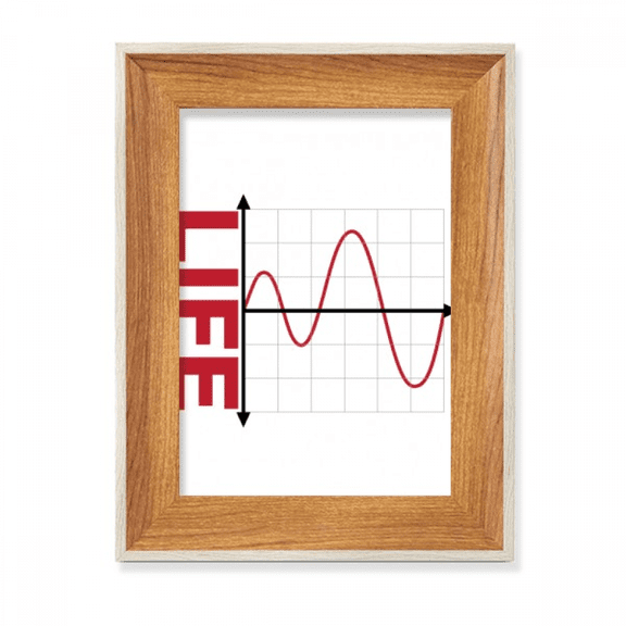 Rising Falling Living Standards Desktop Wooden Photo Frame Display Picture Art Painting Multiple Sets
