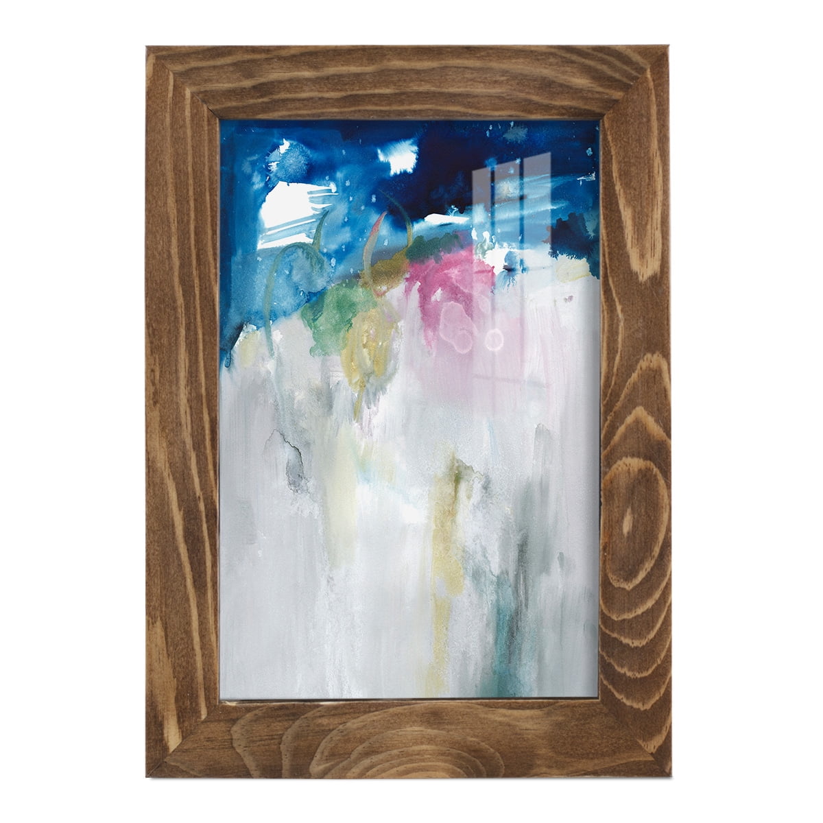 Rising I - Framed Print w/glass - Walnut