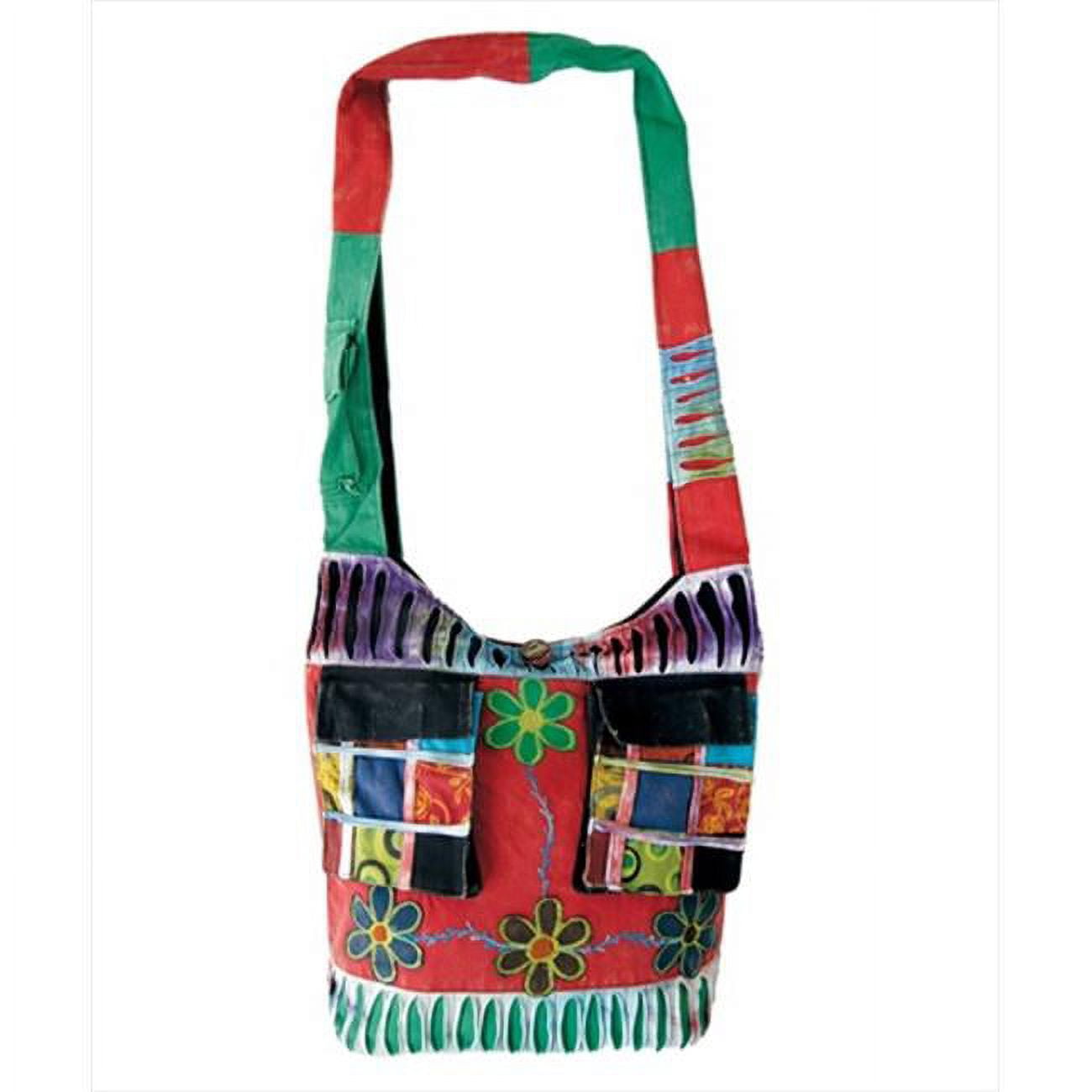 Rising International KFC104 Flower Hobbie Hobo Bag Multi Color