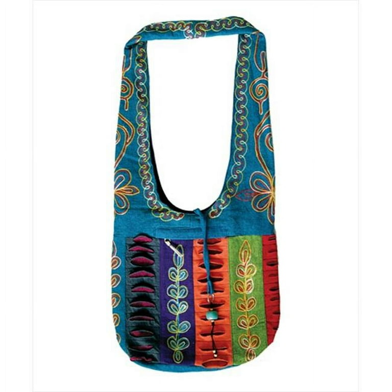 Rising International NSB217 Color Strips Hobo Bag Multi Color