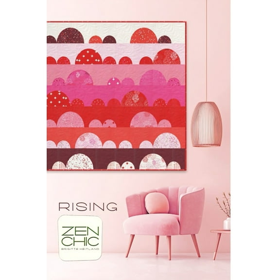 Rising Quilt Pattern by Brigitte Heitland Zen Chic
