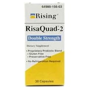 Rising Risaquad - 2 Double Strength Capsules - 30 Ea, 3 Pack