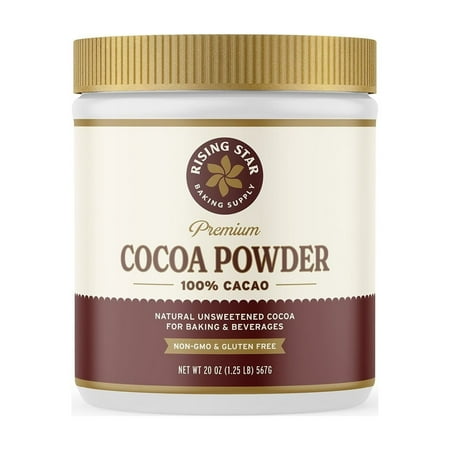 Rising Star Baking Supply Cocoa Powder, 20 Ounce
