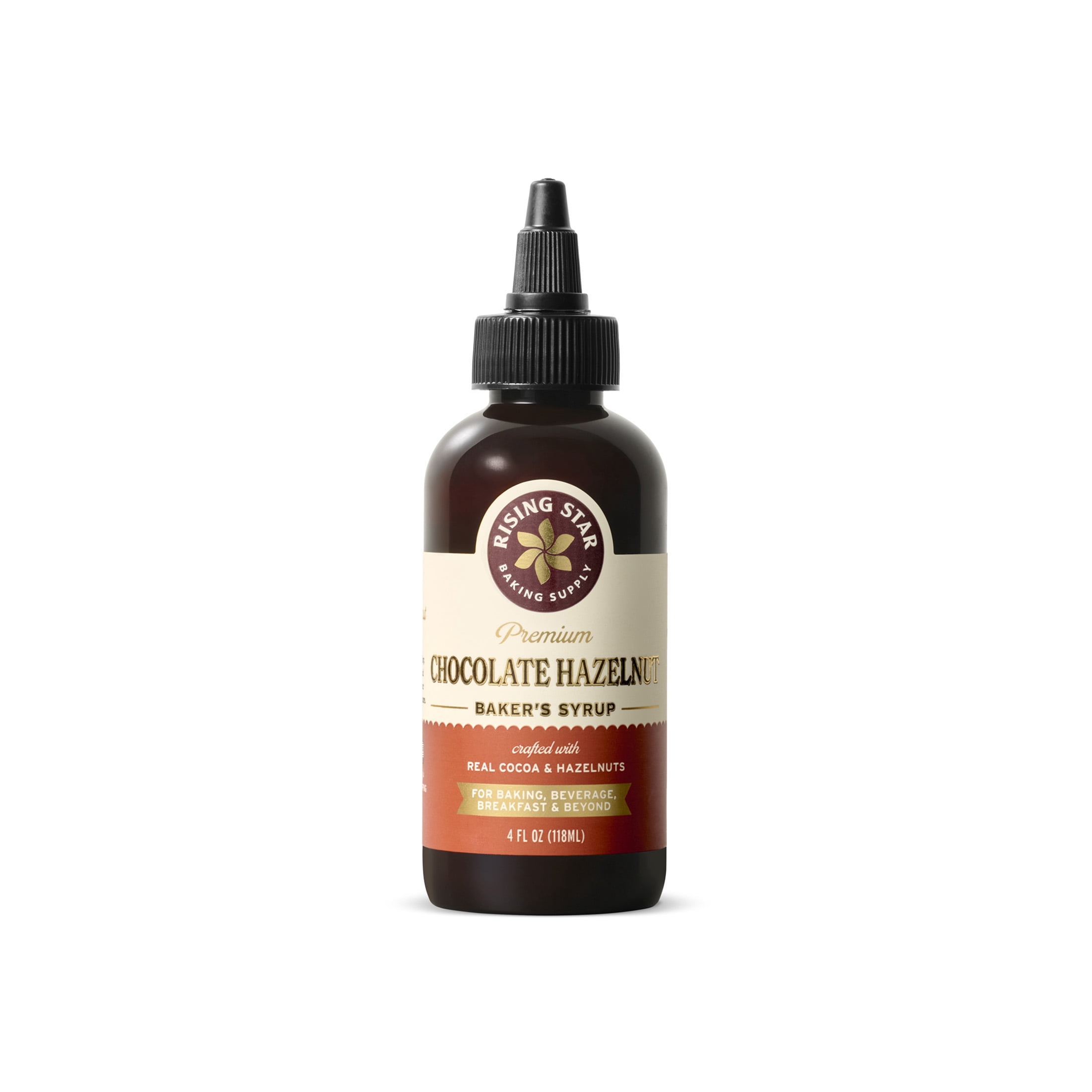 Rising Star Baking Supply Chocolate Hazelnut Baker's Syrup, 4 fl oz