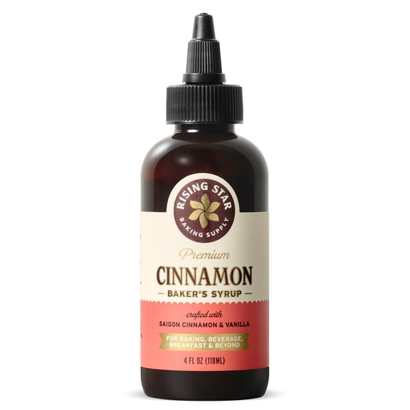 Rising Star Baking Supply Cinnamon Baker's Syrup, 4 fl oz