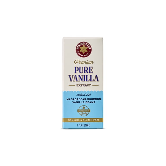 Rising Star Baking Supply Pure Vanilla Extract, 1 fl oz