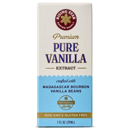 Rising Star Baking Supply Pure Vanilla Extract, 1 fl oz