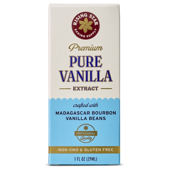 Rising Star Baking Supply Pure Vanilla Extract, 1 fl oz