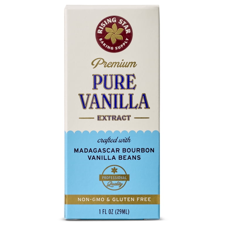 Rising Star Baking Supply Pure Vanilla Extract, 1 fl oz - Walmart.com