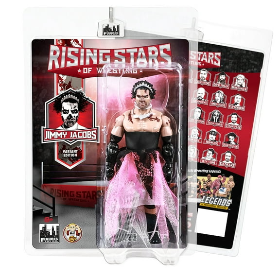 Rising Stars of Wrestling Action Figure Series: Jimmy Jacobs [Zombie Princess Variant]