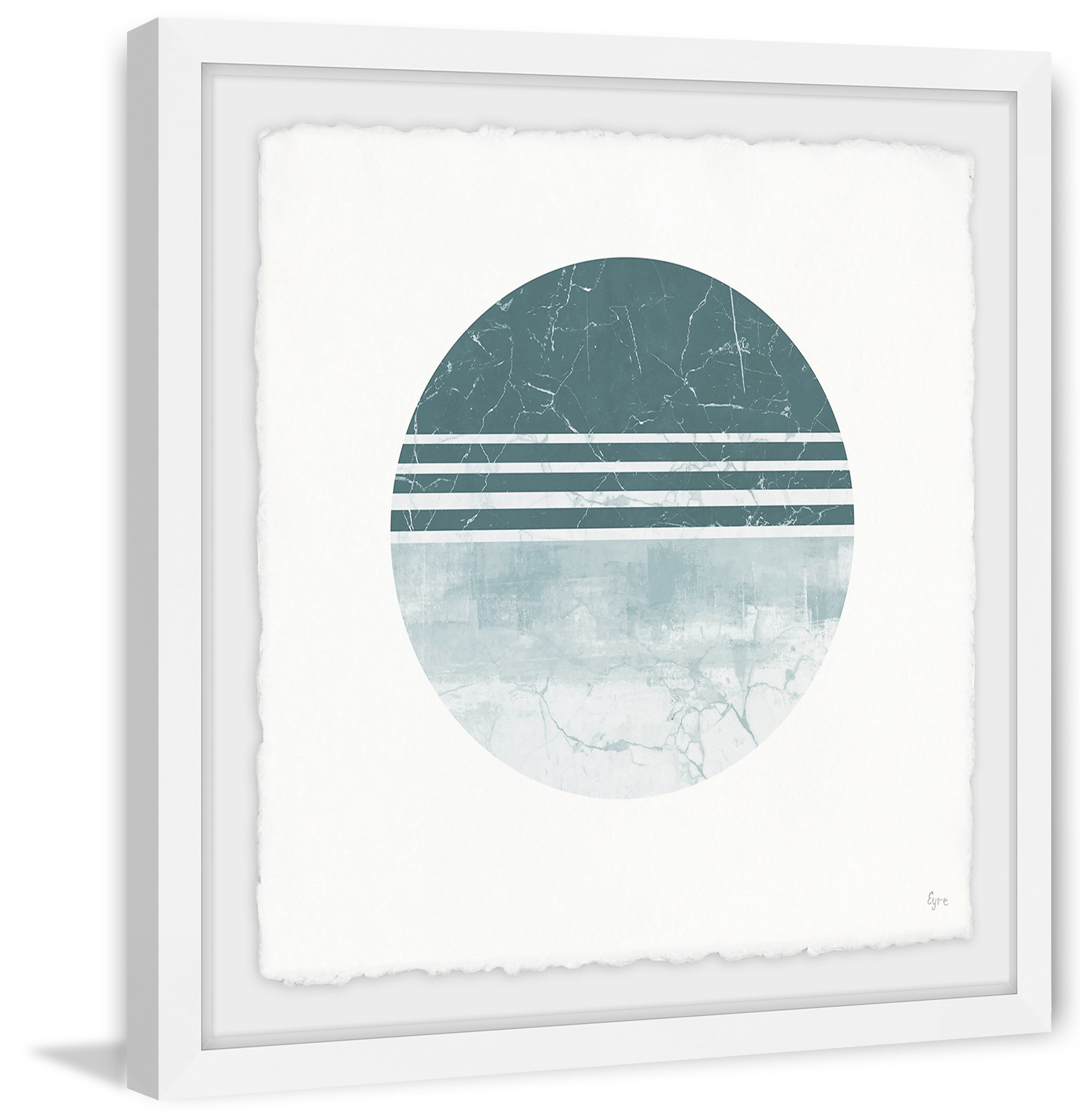 Rising Stratosphere Framed Painting Print