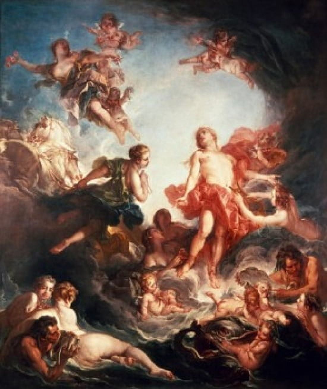 Rising of the Sun  The 1753 Boucher  Francois (1703-1770French) OIL ON CANVAS Wallace Collection  London  England Canvas Art - Francois Boucher (24 x 36)