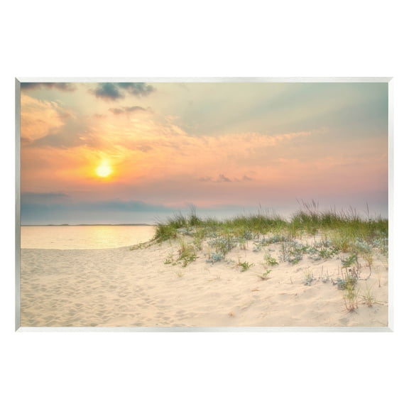 Rising Sun Seaside Beach Morning Coastal Photograph Unframed Art Print Wall Art