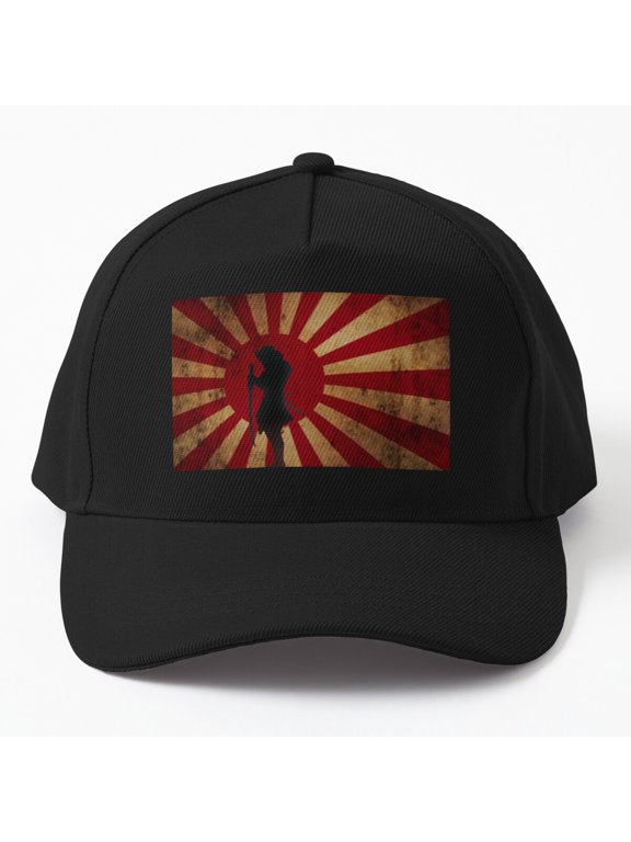 Rising Warrior Baseball Cap, Battle Inspired Graphic Design, Casual Hat Style