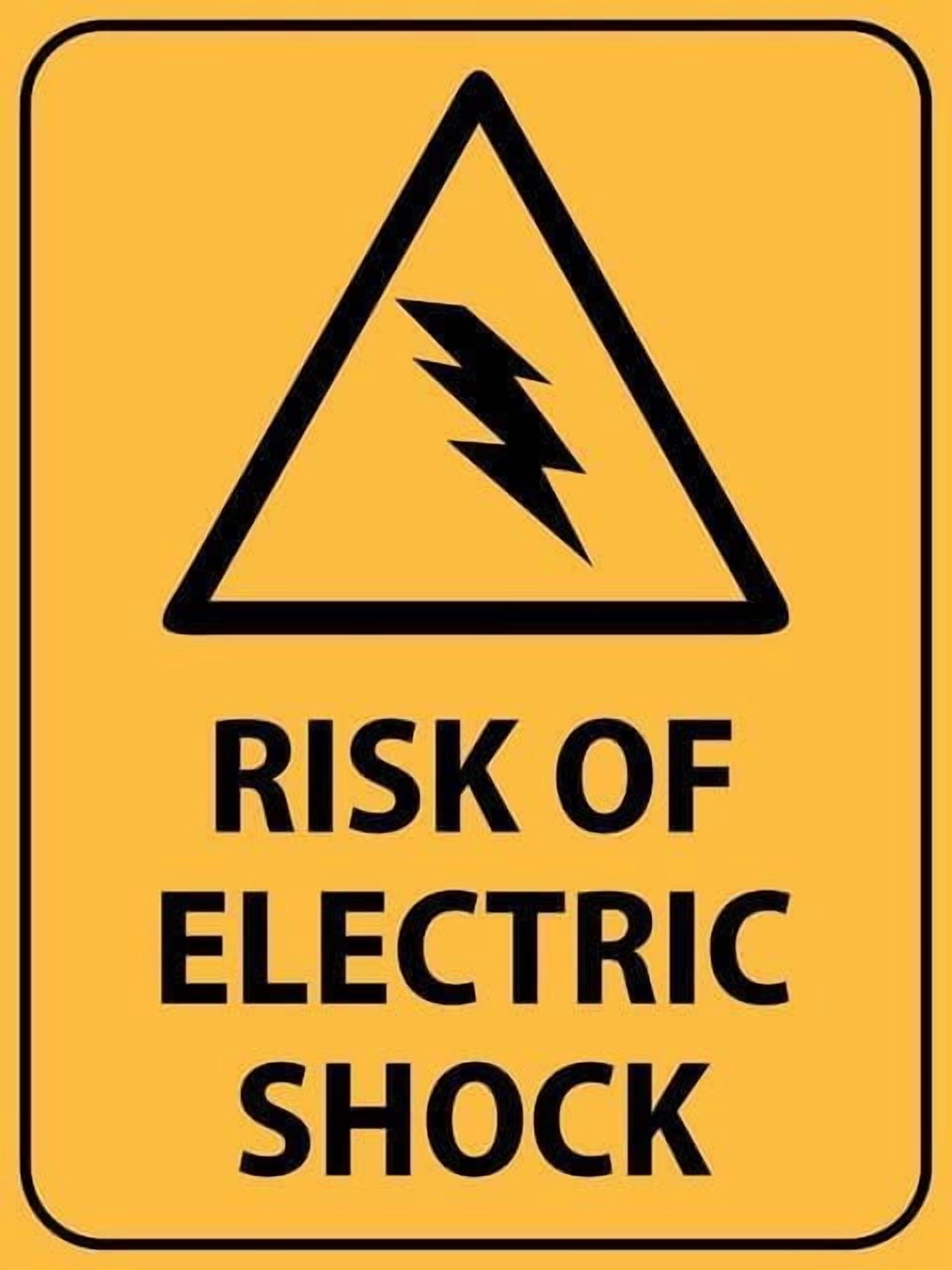 Risk Assessment Rust-Free Aluminum Sign, Professional Graphic Printed ...