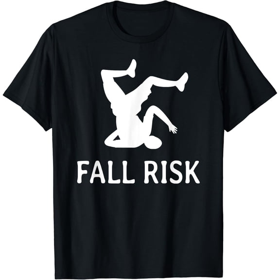 Risk Fall Graphic T-Shirt, Size S-5XL