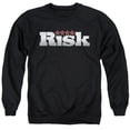thumbnail image 1 of Risk Logo Adult Crewneck Sweatshirt Black, 1 of 1