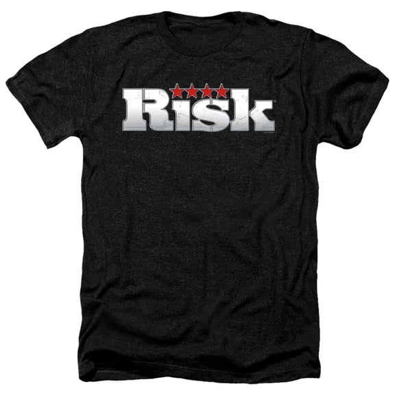 Risk - Logo - Heather Short Sleeve Shirt - Medium