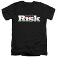thumbnail image 1 of Risk - Logo - Slim Fit V Neck Shirt - XX-Large, 1 of 2