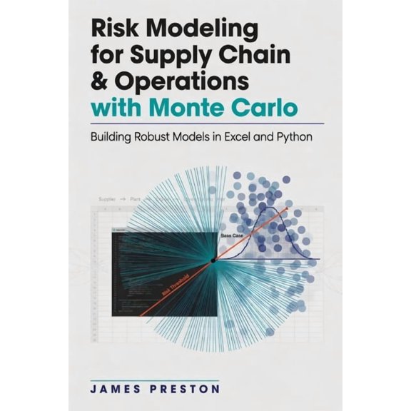 Risk Modeling for Supply Chain & Operations with Monte Carlo: Building Robust Models in Excel and Python, (Paperback)