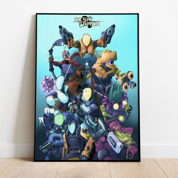 Risk Of Rain Game Commando Wall Art Rolled Print 2, Unframed Poster