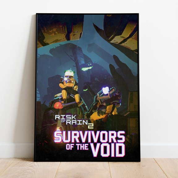 Risk Of Rain Game Commando Wall Art Rolled Print, Unframed Poster