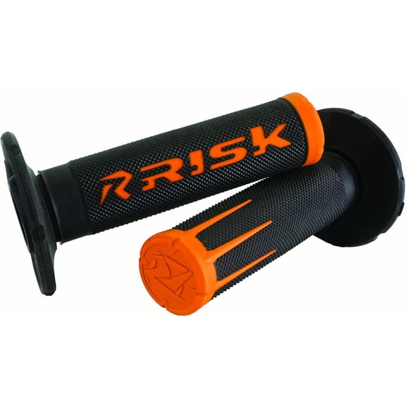Risk Racing  287; Fusion 2.0 Motorcycle Grips Orange