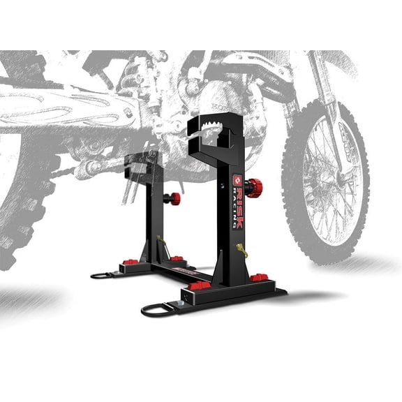 Risk Racing Lock-N-Load 77-849 Big Bike Motorcycle Transport System Black/Steel