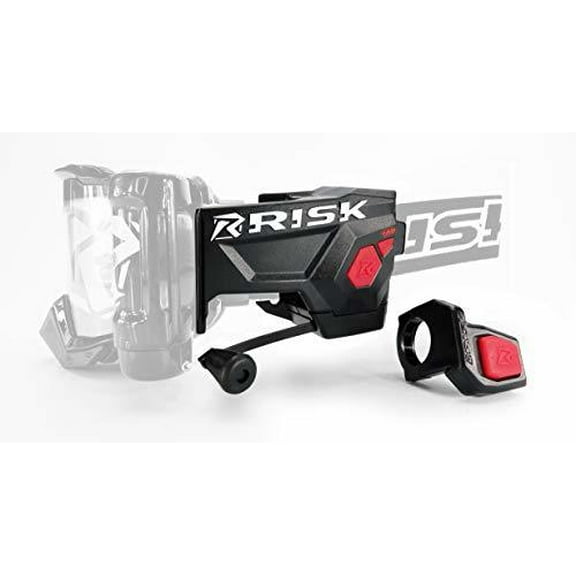 Risk Racing Universal Fit Off-Road Ripper Automated Goggle Roll-Off System (Black 395