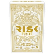 Risk Strike Cards and Dice Game, Quick-Playing Strategy Card Game, Ages 10+, Family Games