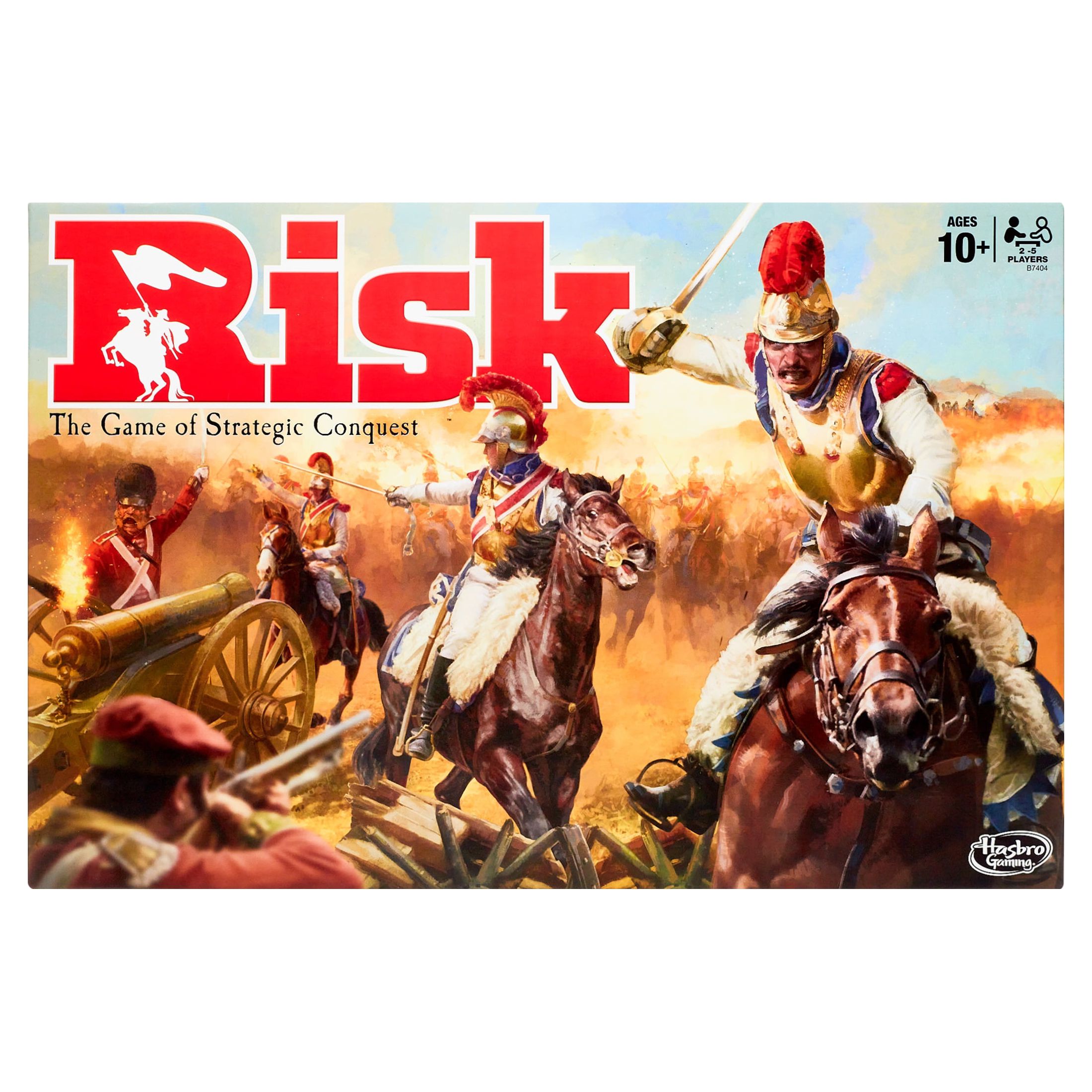 Risk The Game Of Strategy Conquest Board Game for Kids and Family Ages 10 and Up, 2-5 Players - image 1 of 12