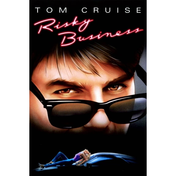 Risky Business Movie Poster Canvas Poster Wall Art Picture Prints Hanging Photo Decor Home Posters Artworks