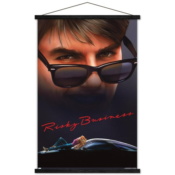 Risky Business - One Sheet Wall Poster with Magnetic Frame, 22.375" x 34"