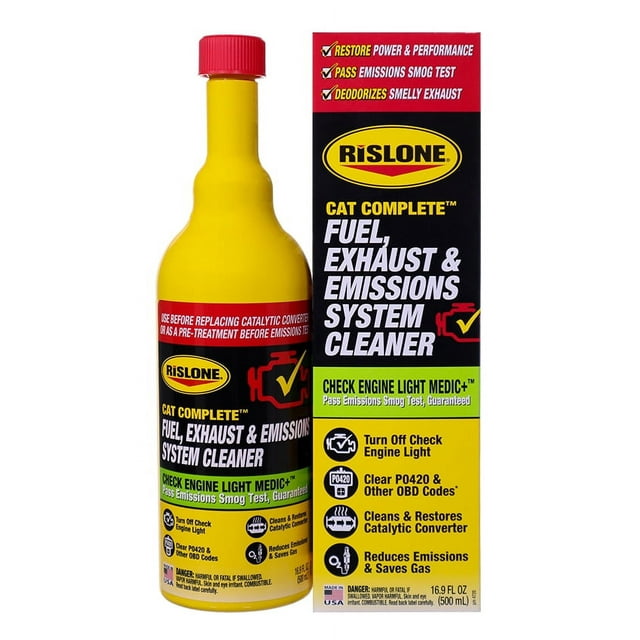 Rislone 4720 Cat Complete Fuel, Exhaust & Emissions System Cleaner