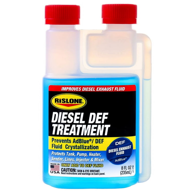 Rislone Diesel DEF Treatment Diesel Exhaust Fluid, 8 oz Bottle (1 pack)