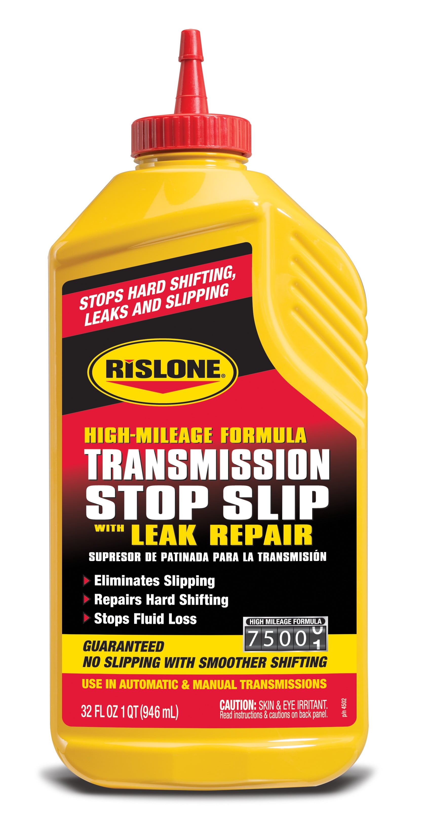 Rislone High Mileage Transmission Stop Slip with Leak Repair, 32 