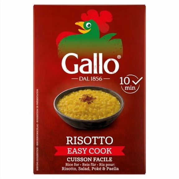 Riso Gallo Easy Cook Rice 500g, British Import (Pack of 3)