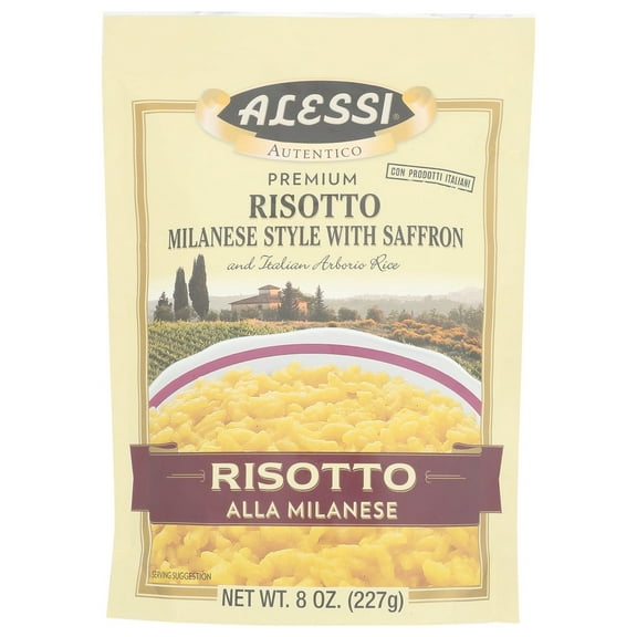 Risotto Alla Milanese Style With Saffron, 8 oz, 1 Pack