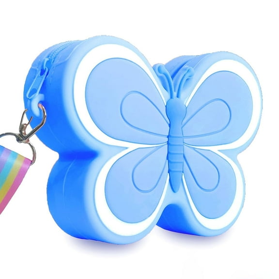 Ristpal Purse, Gifts Wallet, Crossbody Purse, Cute Mini Wallet, Novelty Small Shoulder Bag(Blue)