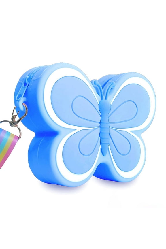 Purse, Gifts Wallet, Crossbody Purse, Cute Mini Wallet, Novelty Small Shoulder Bag(Blue)