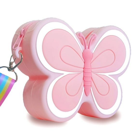 Ristpal Purse, Gifts Wallet, Crossbody Purse, Cute Mini Wallet, Novelty Small Shoulder Bag(Pink)